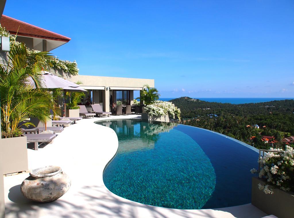 Panorama Summit - Seaview Private Villa Choeng Mon Стая снимка